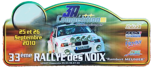 2010-Plaque-Rallye des noix de firminy