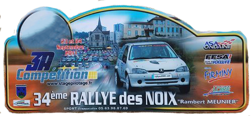 2011-Plaque-Rallye des noix de firminy
